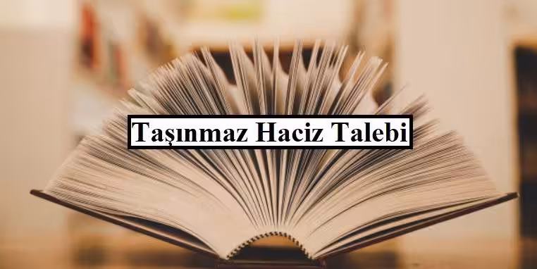 tasinmaz haciz talebi dilekce ornegi