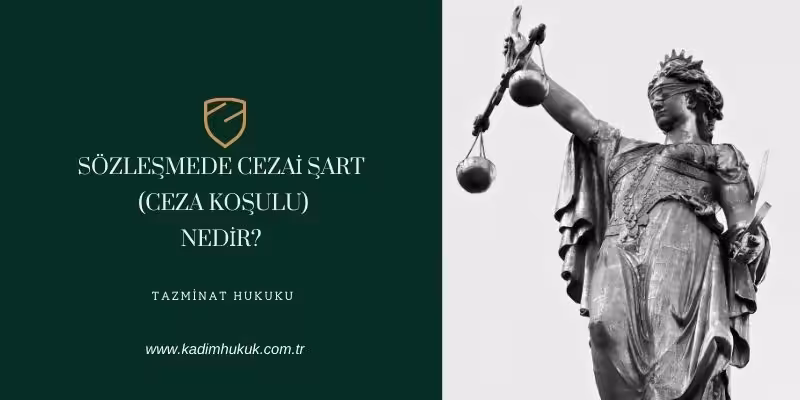 ceza kosulu nedir