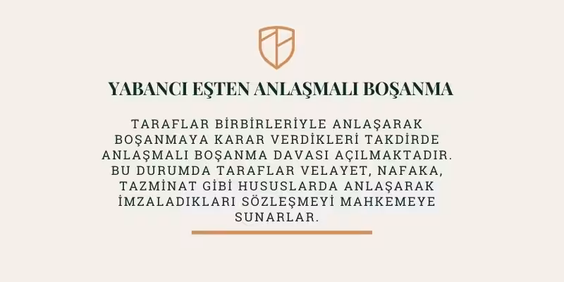 yabanci uyruklu esten bosanma davasi nasil acilir