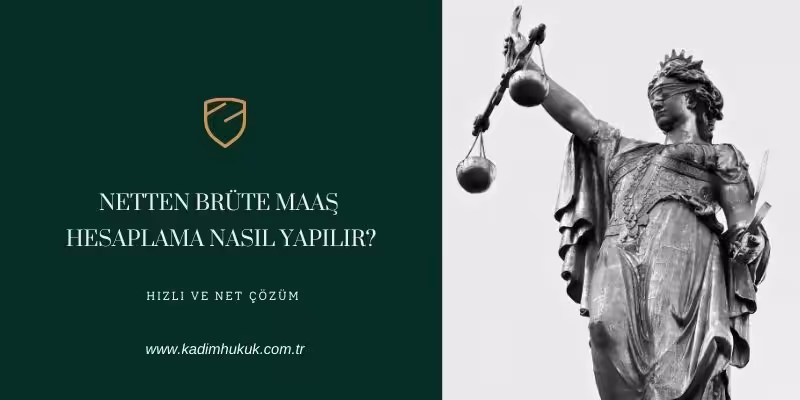 Netten Brüte Maaş Hesaplama 3 brutten nette maas hesaplama