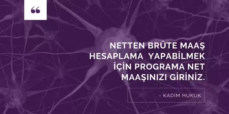 Netten Brüte Maaş Hesaplama 2 netten brute maas hesaplama nasil yapilir