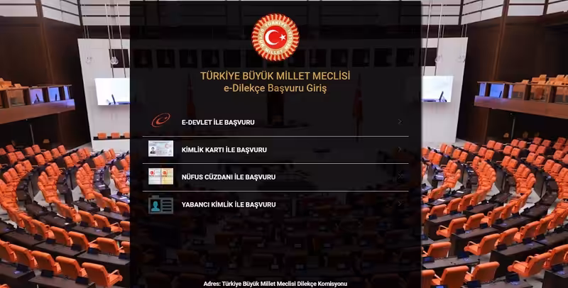 mobbing tbmm dilekce