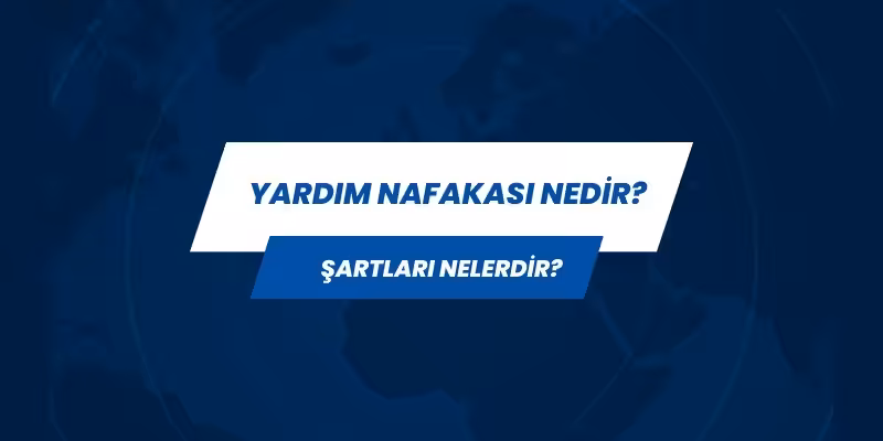 yardim nafakasi nedir