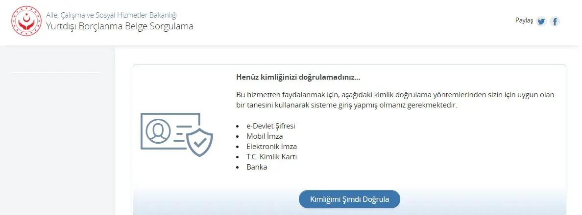 yurtdisi borclanmasi e devlet