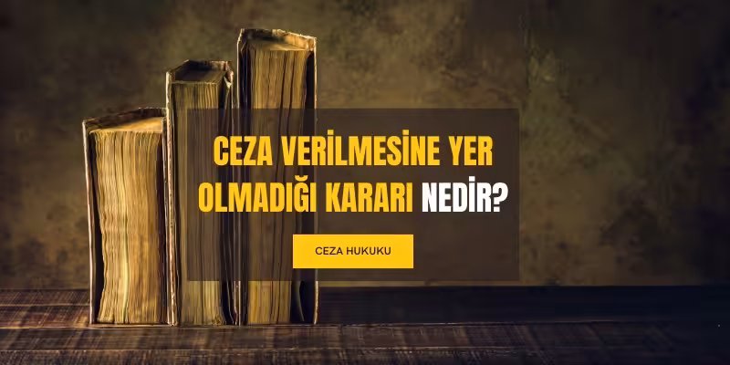 ceza verilmesine yer olmadigi karari nedir