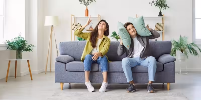 apartmanda gurultu yapan komsuyu sikayet