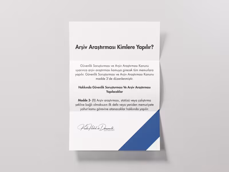 arsiv arastirmasi kime yapilir