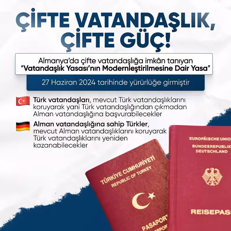 cifte vatandaslik almanya