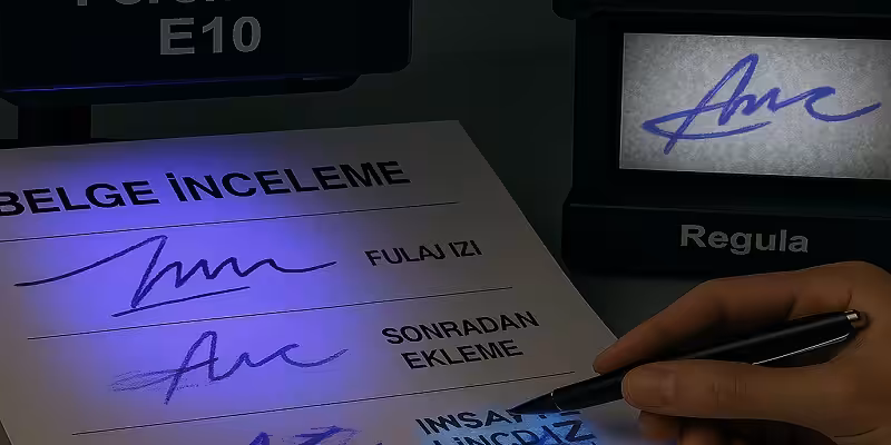 fotokopi belge uzerinde imza incelemesi usulu