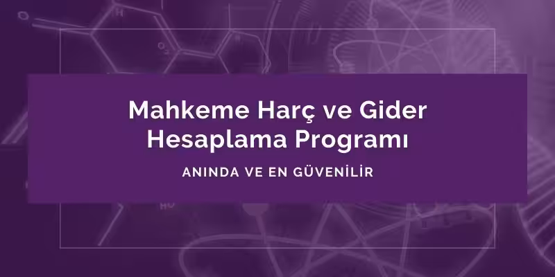 mahkeme harc gider hesaplama programi