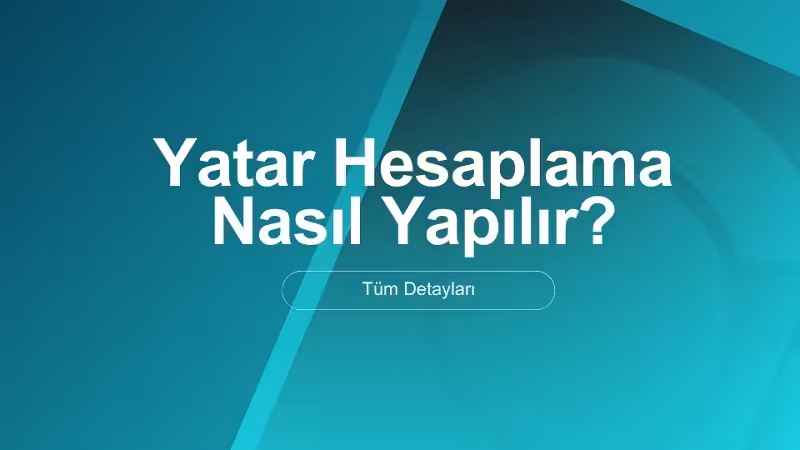 infaz hesaplama nasil yapilir
