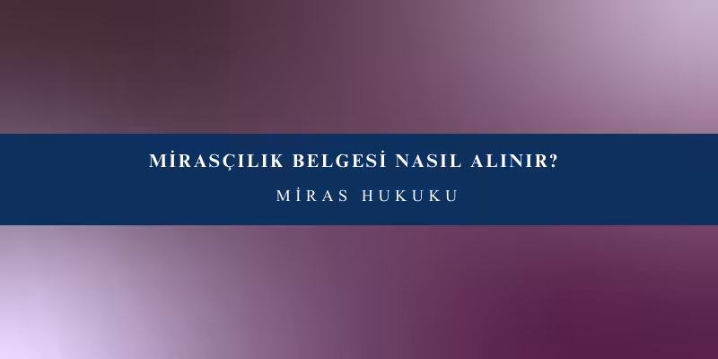 mirascilik belgesi nasil alinir